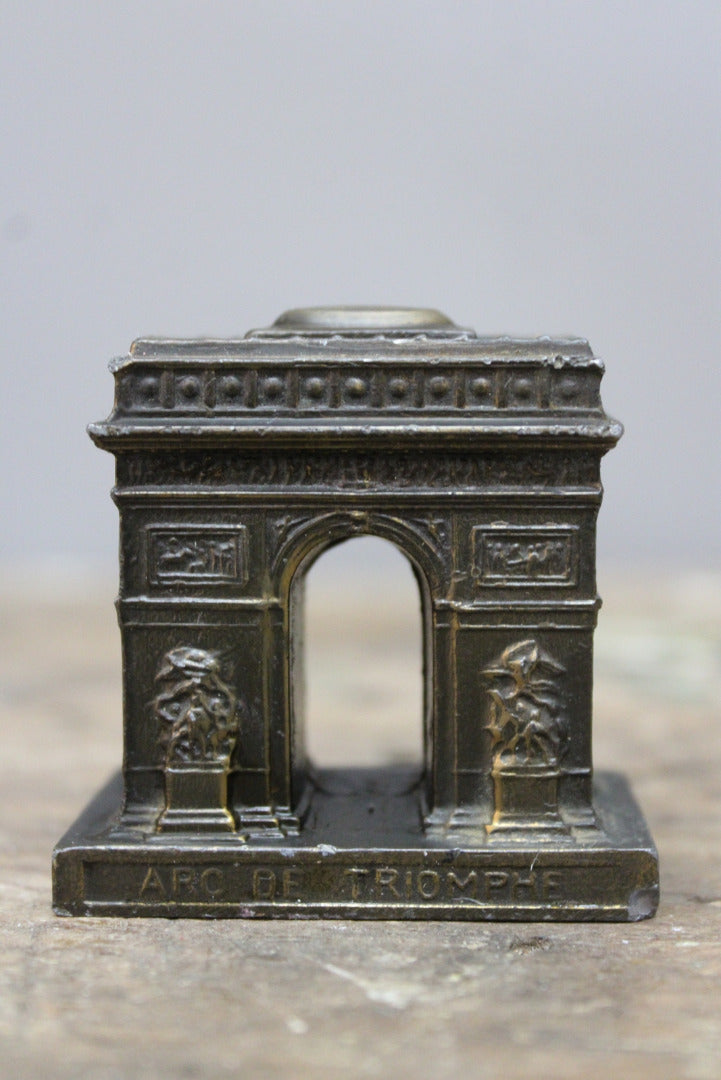 Vintage Spelter Arc De Triomphe Souvenir - Kernow Furniture