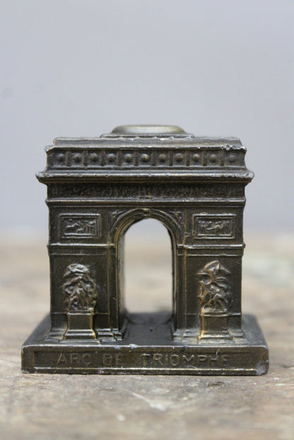 Vintage Spelter Arc De Triomphe Souvenir - Kernow Furniture