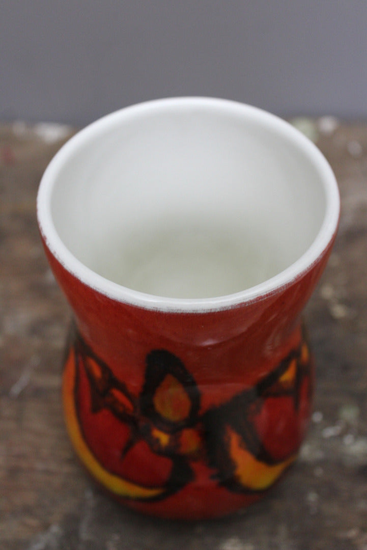 Red Poole Pottery Delphis Vase – Kernow Furniture