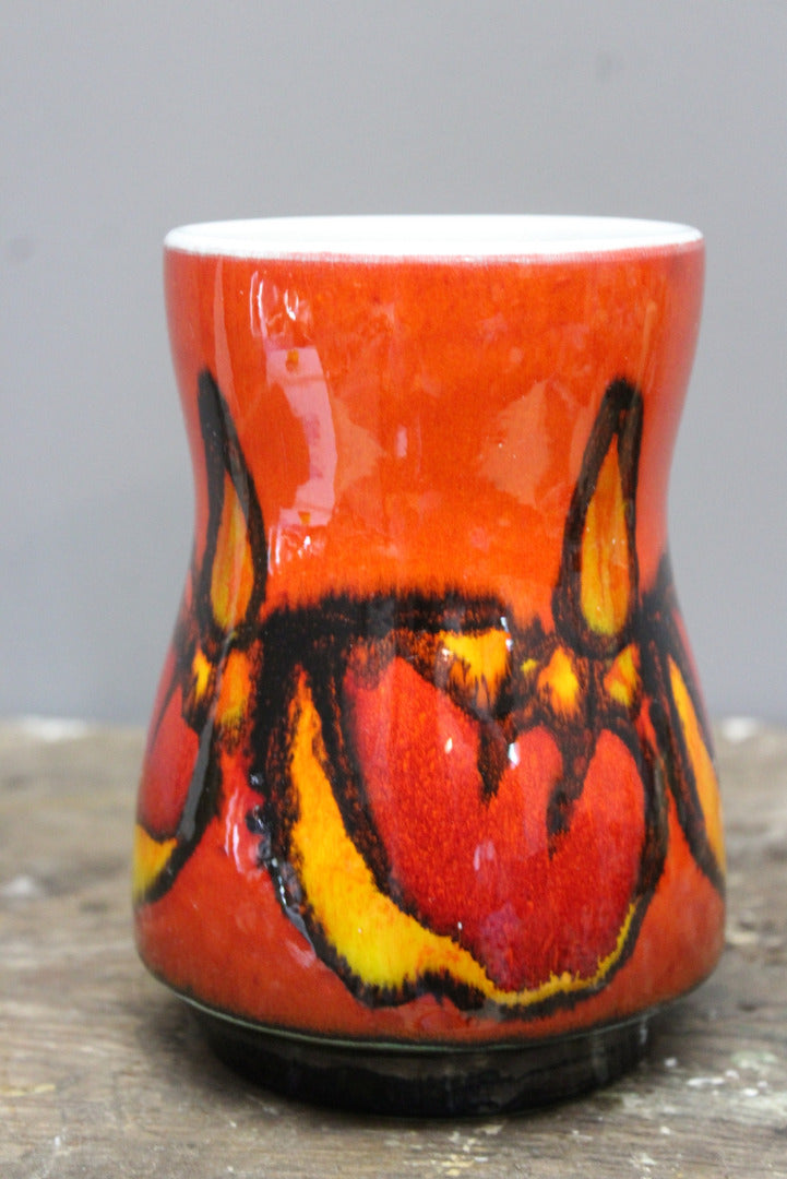 Red Poole Pottery Delphis Vase - Kernow Furniture