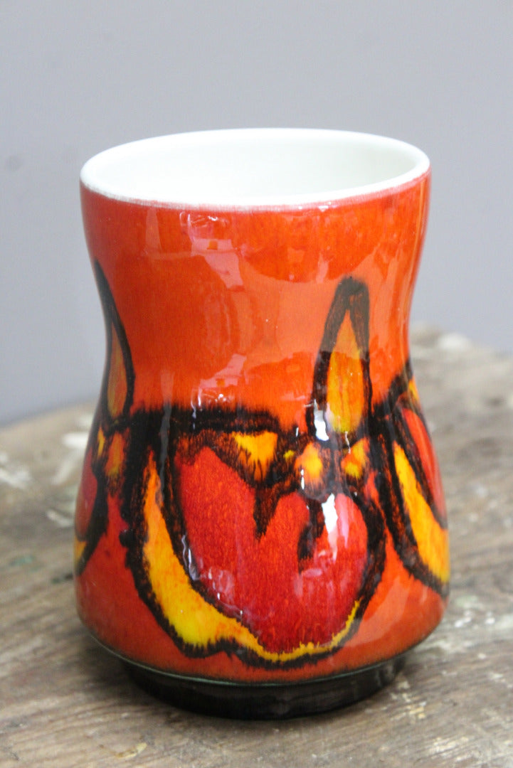 Red Poole Pottery Delphis Vase - Kernow Furniture