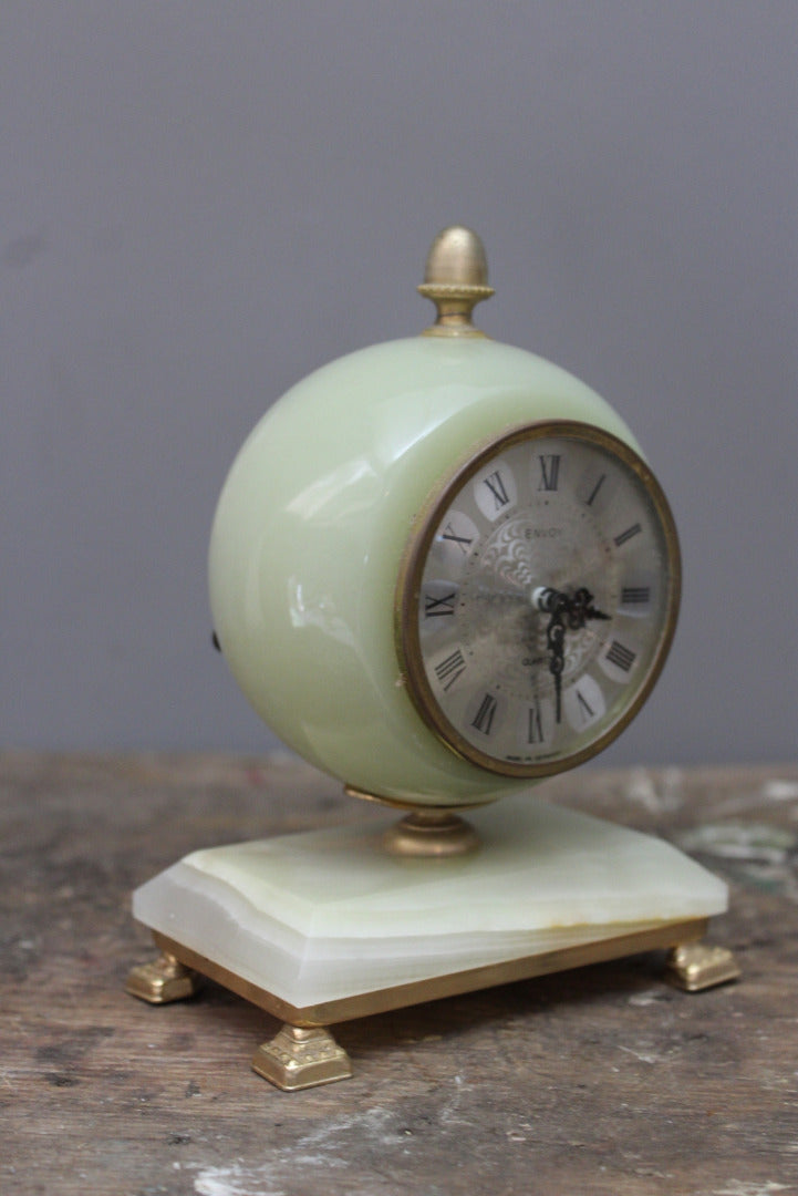 Onyx Mantle Clock - Kernow Furniture