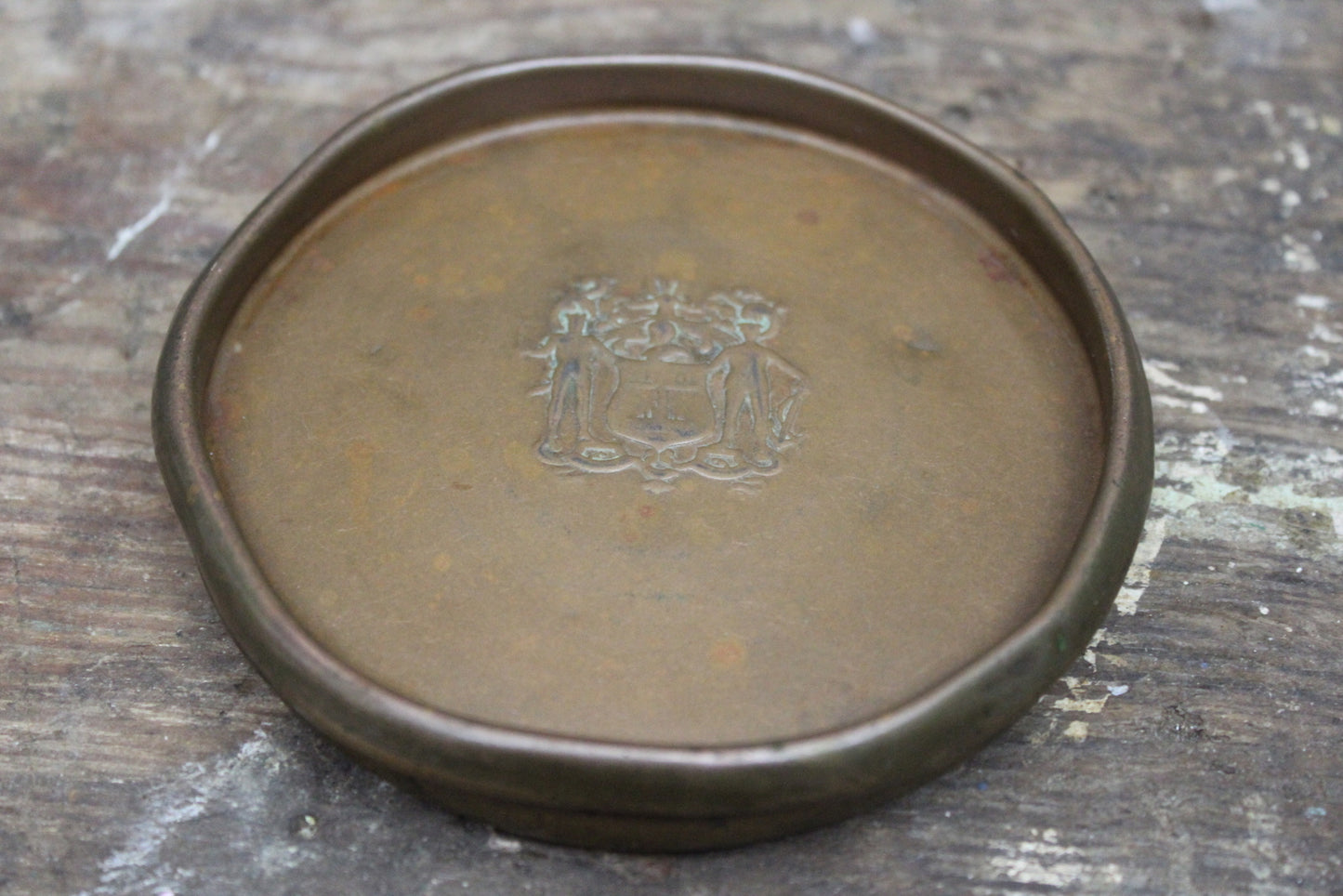 Shirley Avis & Co Copper Coaster - Kernow Furniture