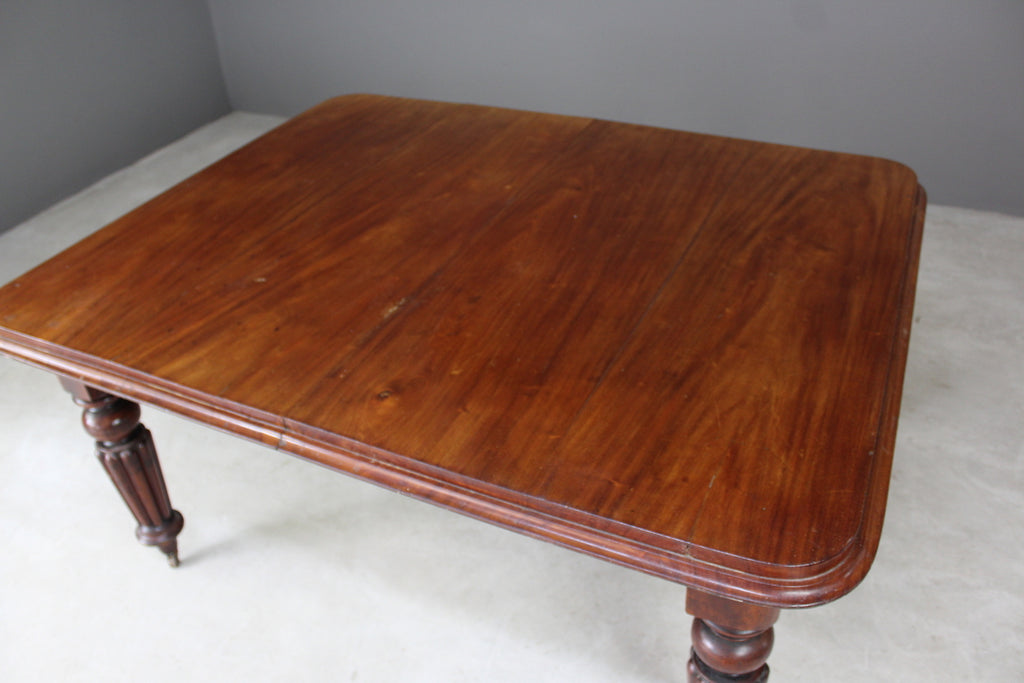 Antique Mahogany Dining Table - Kernow Furniture