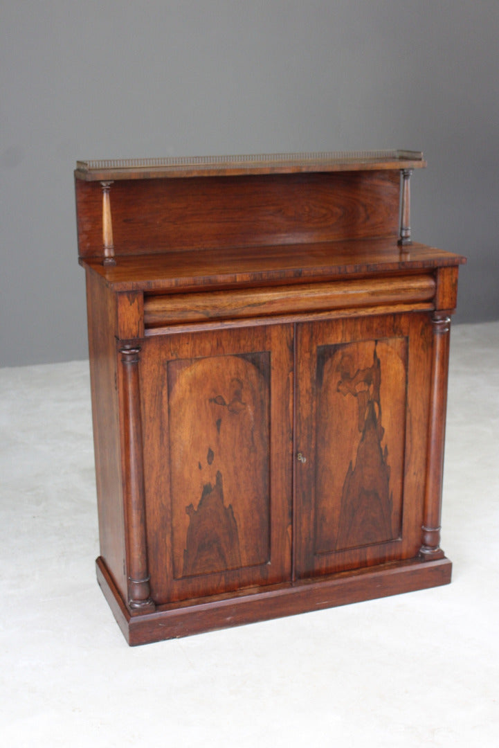 Antique Rosewood Chiffonier - Kernow Furniture