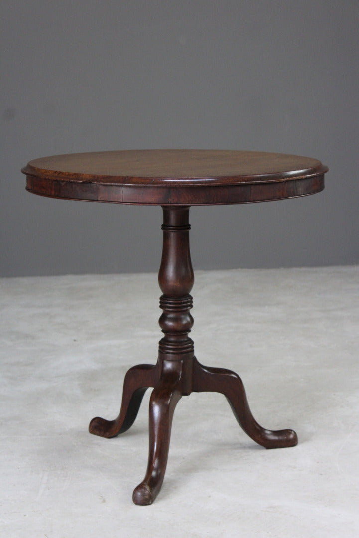 Antique Mahogany Side Table - Kernow Furniture