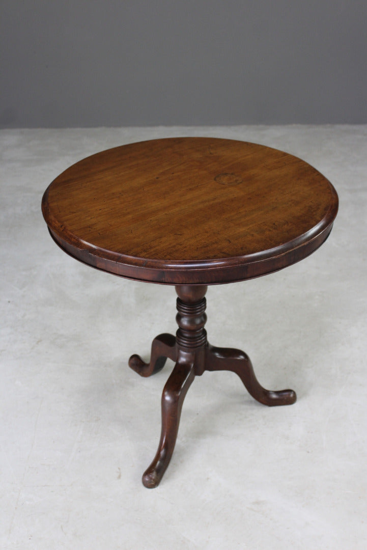 Antique Mahogany Side Table - Kernow Furniture