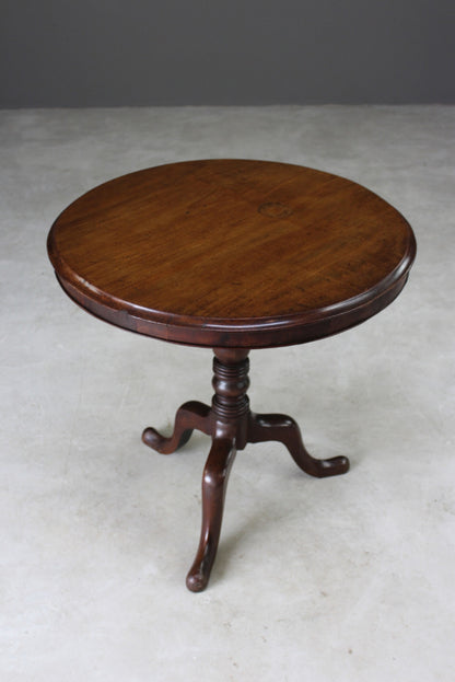 Antique Mahogany Side Table - Kernow Furniture