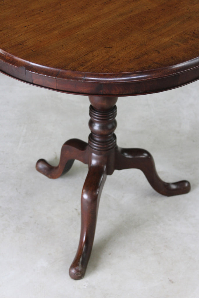 Antique Mahogany Side Table - Kernow Furniture