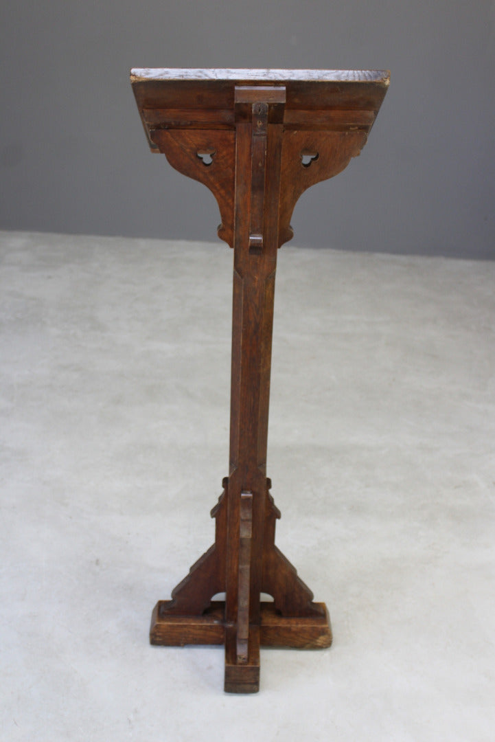 Arts & Crafts Solid Oak Lectern - Kernow Furniture