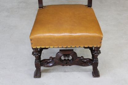 Single Carolean Style Side Chair - Kernow Furniture