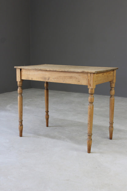 Rustic Pine Side Table - Kernow Furniture