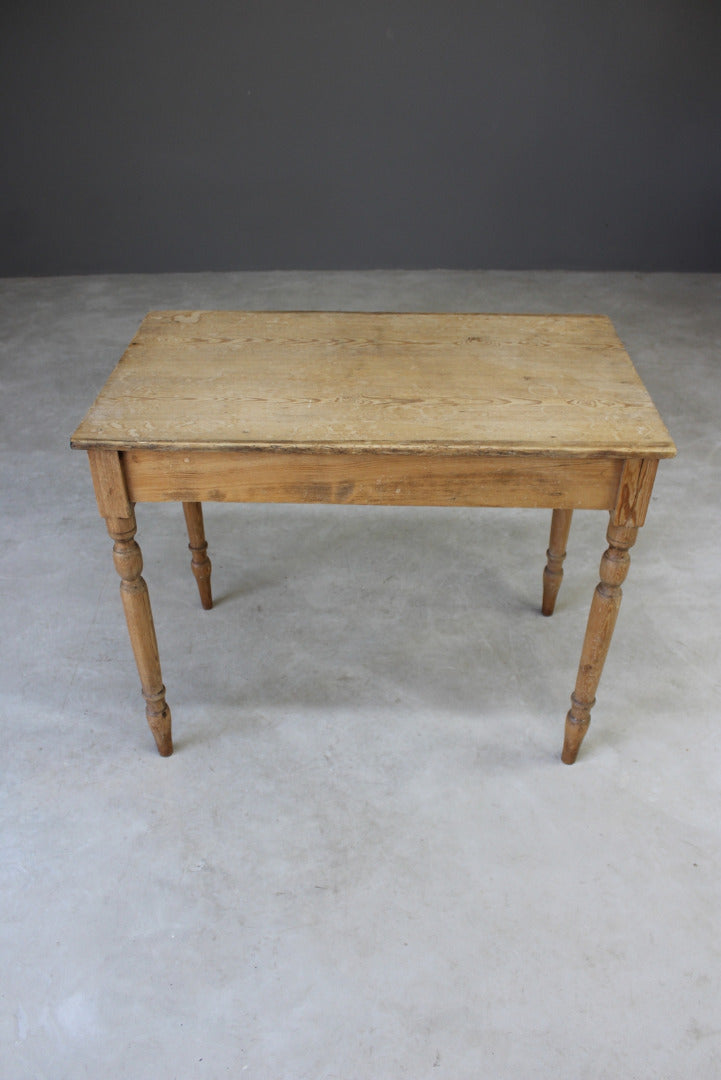 Rustic Pine Side Table - Kernow Furniture