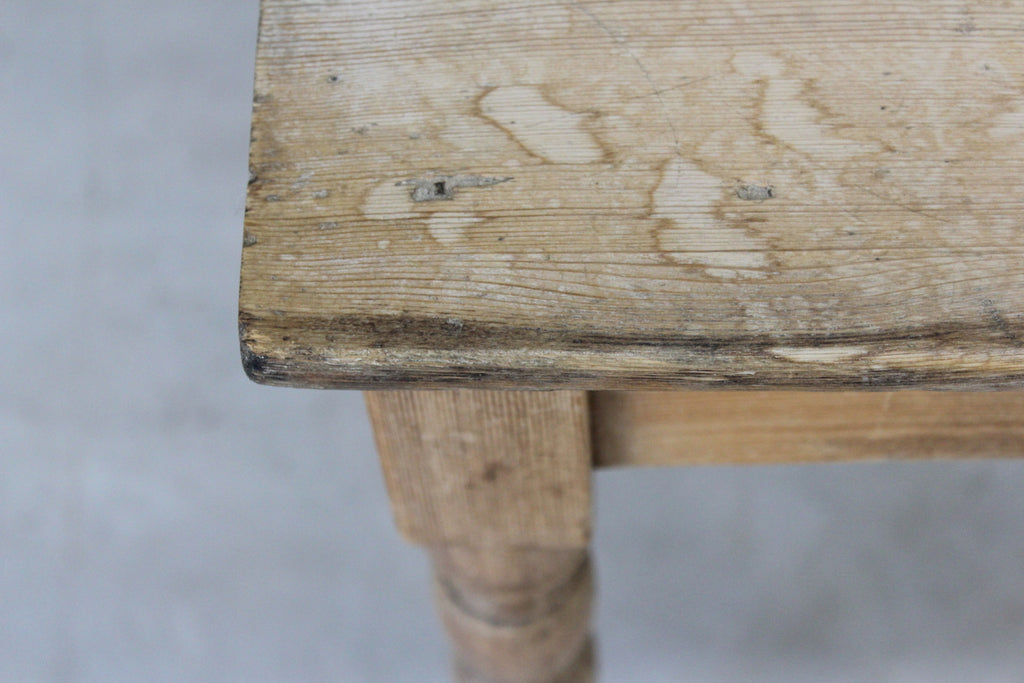 Rustic Pine Side Table - Kernow Furniture