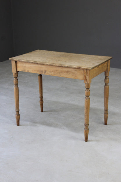 Rustic Pine Side Table - Kernow Furniture