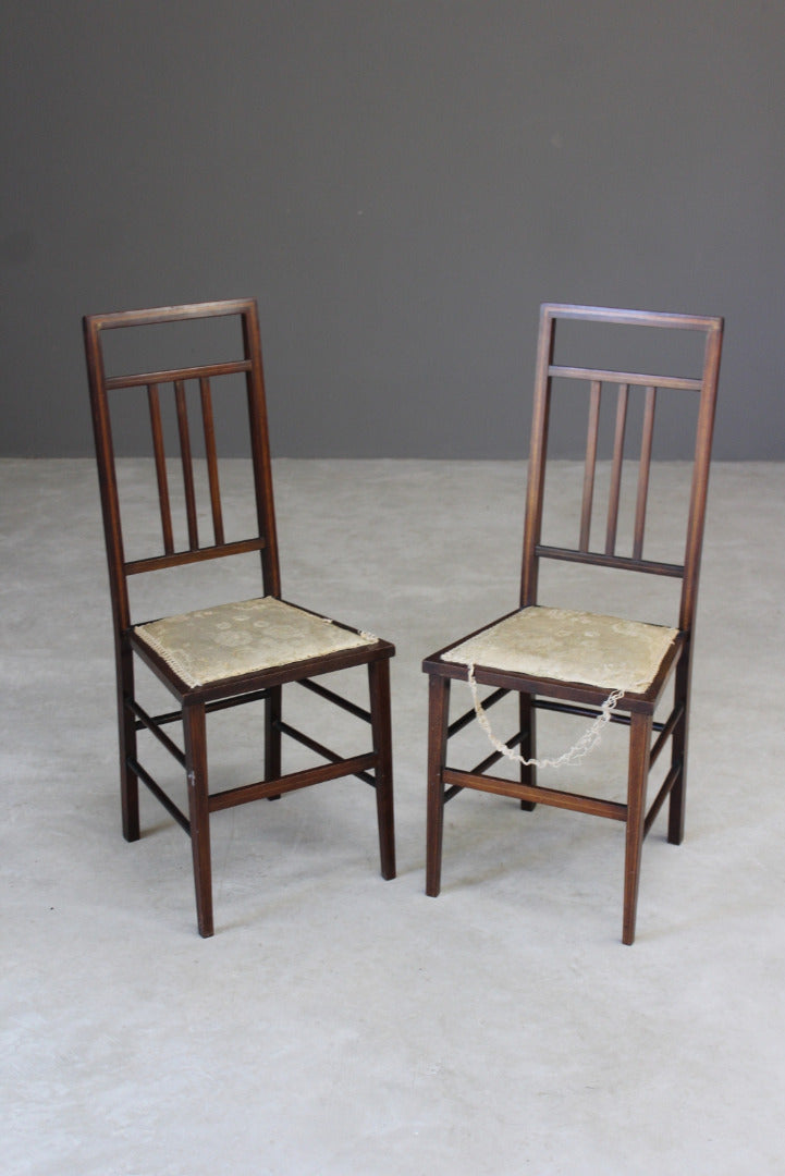 Pair Vintage Occasional Chairs - Kernow Furniture