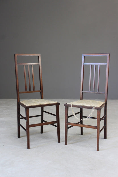 Pair Vintage Occasional Chairs - Kernow Furniture