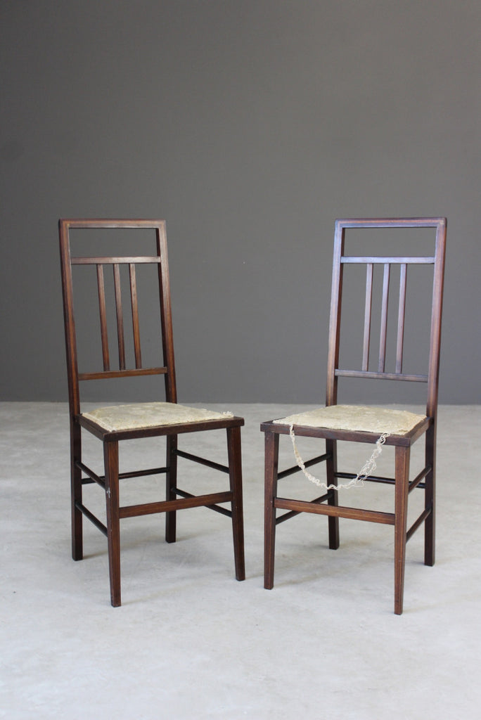 Pair Vintage Occasional Chairs - Kernow Furniture