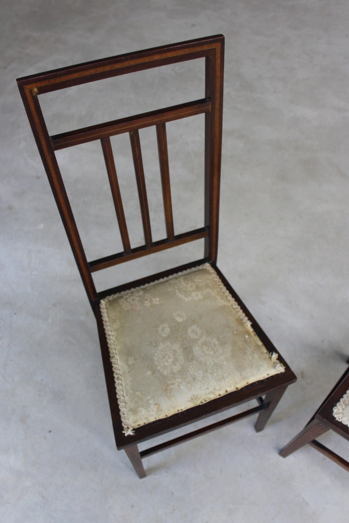 Pair Vintage Occasional Chairs - Kernow Furniture