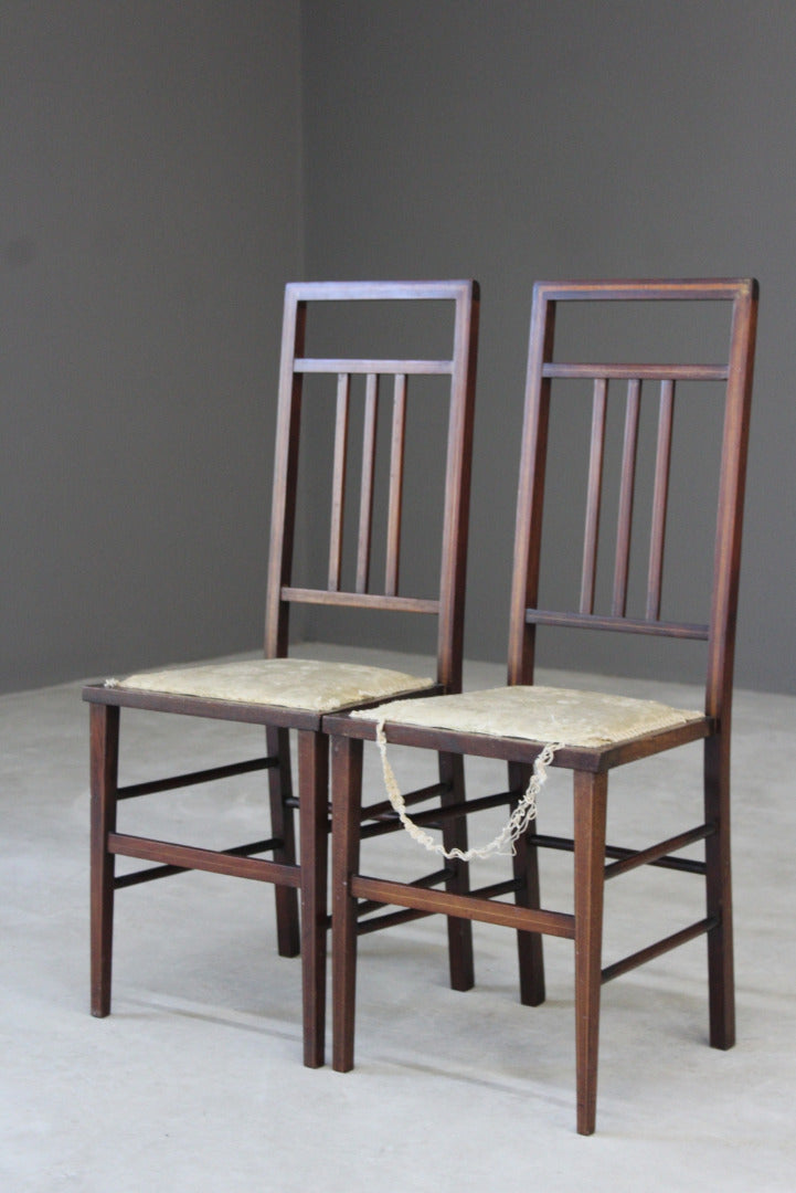 Pair Vintage Occasional Chairs - Kernow Furniture