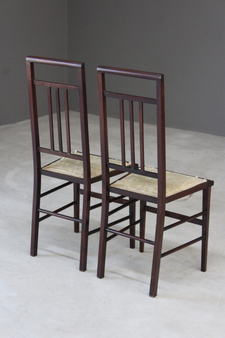 Pair Vintage Occasional Chairs - Kernow Furniture