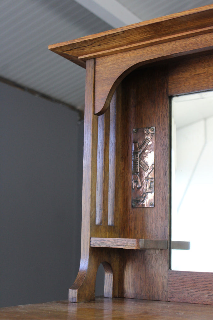 Arts & Crafts Oak Sideboard - Kernow Furniture