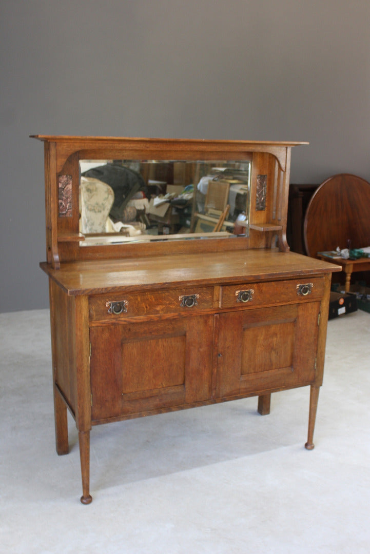 Arts & Crafts Oak Sideboard - Kernow Furniture