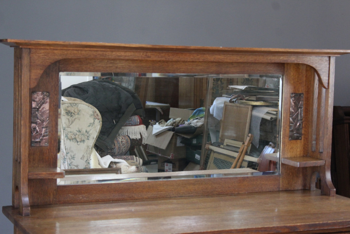 Arts & Crafts Oak Sideboard - Kernow Furniture