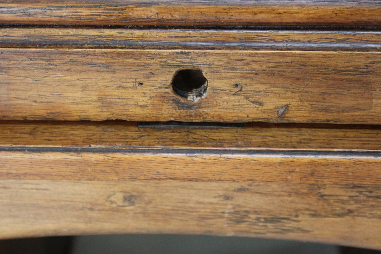 Early 20th Century Oak Tambour Desk - Kernow Furniture