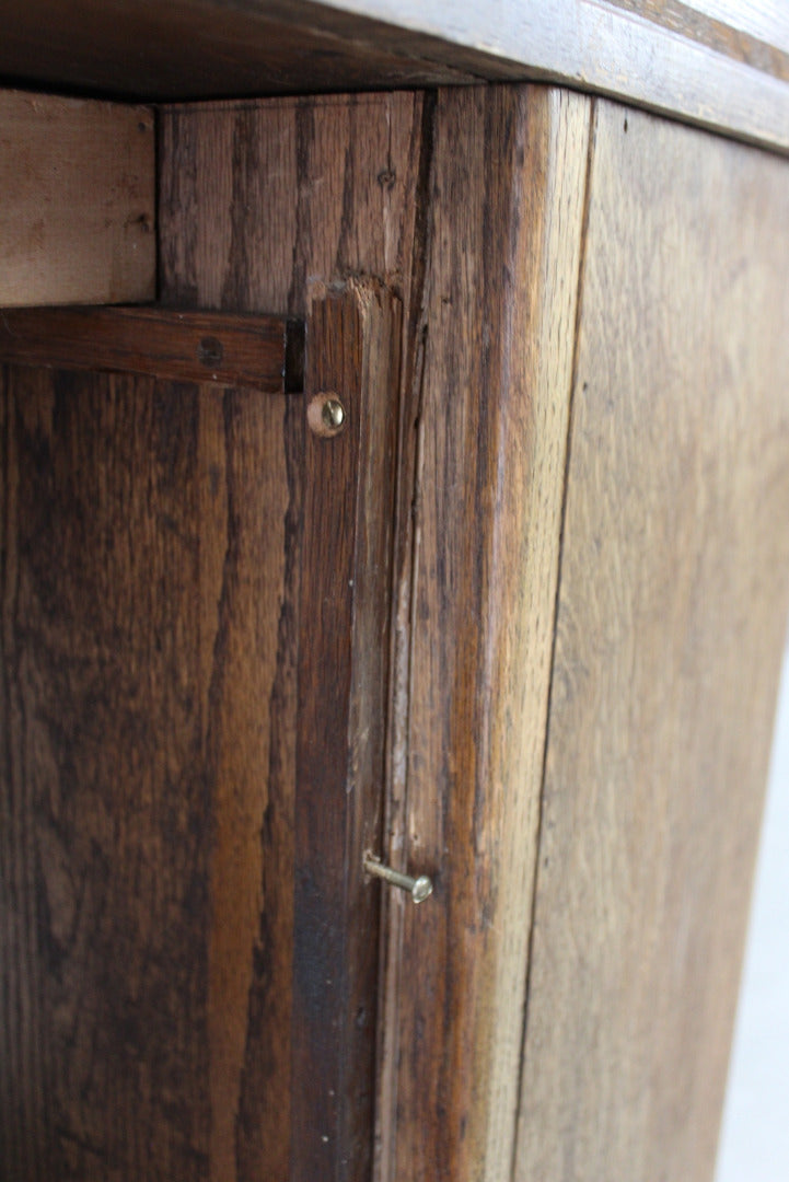 Early 20th Century Oak Tambour Desk - Kernow Furniture