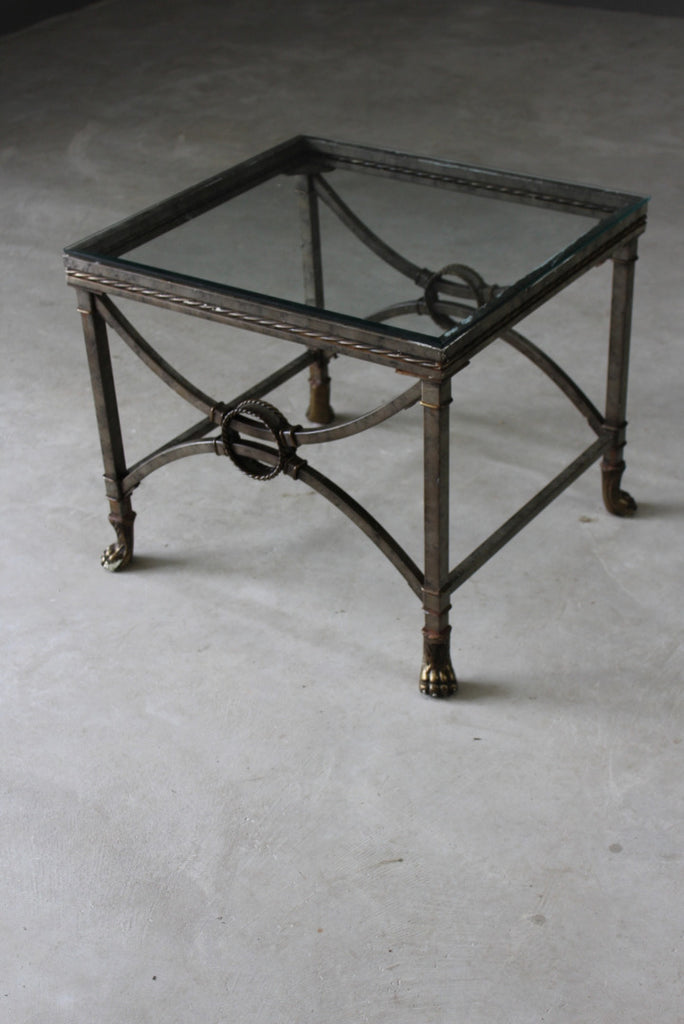 Italian Style Square Coffee Table - Kernow Furniture