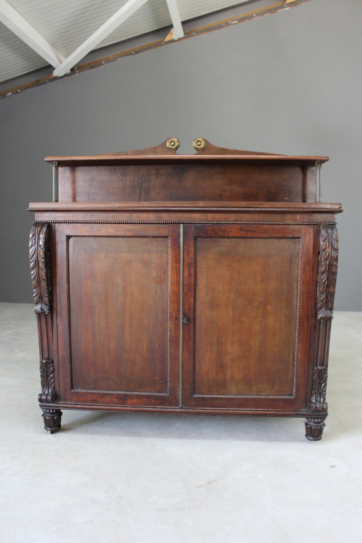 Regency Mahogany Chiffonier - Kernow Furniture