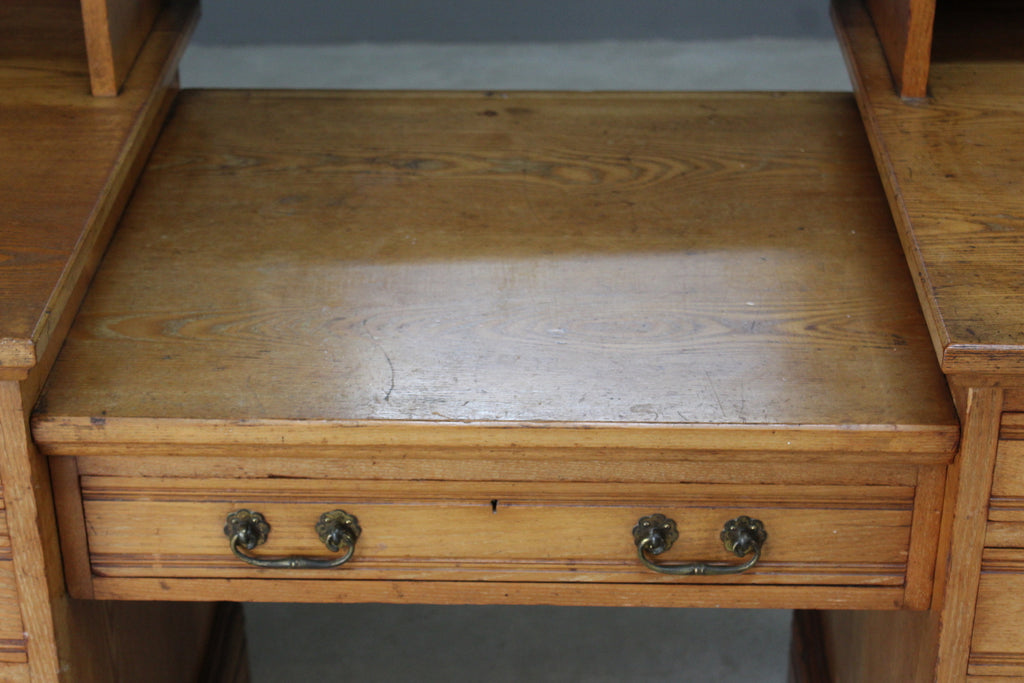 Antique Edwards & Roberts Ash Dressing Table - Kernow Furniture
