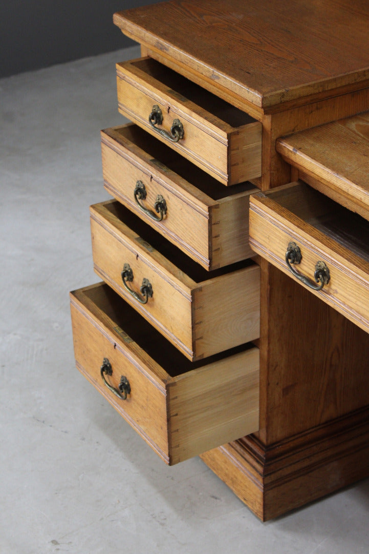 Antique Edwards & Roberts Ash Dressing Table - Kernow Furniture