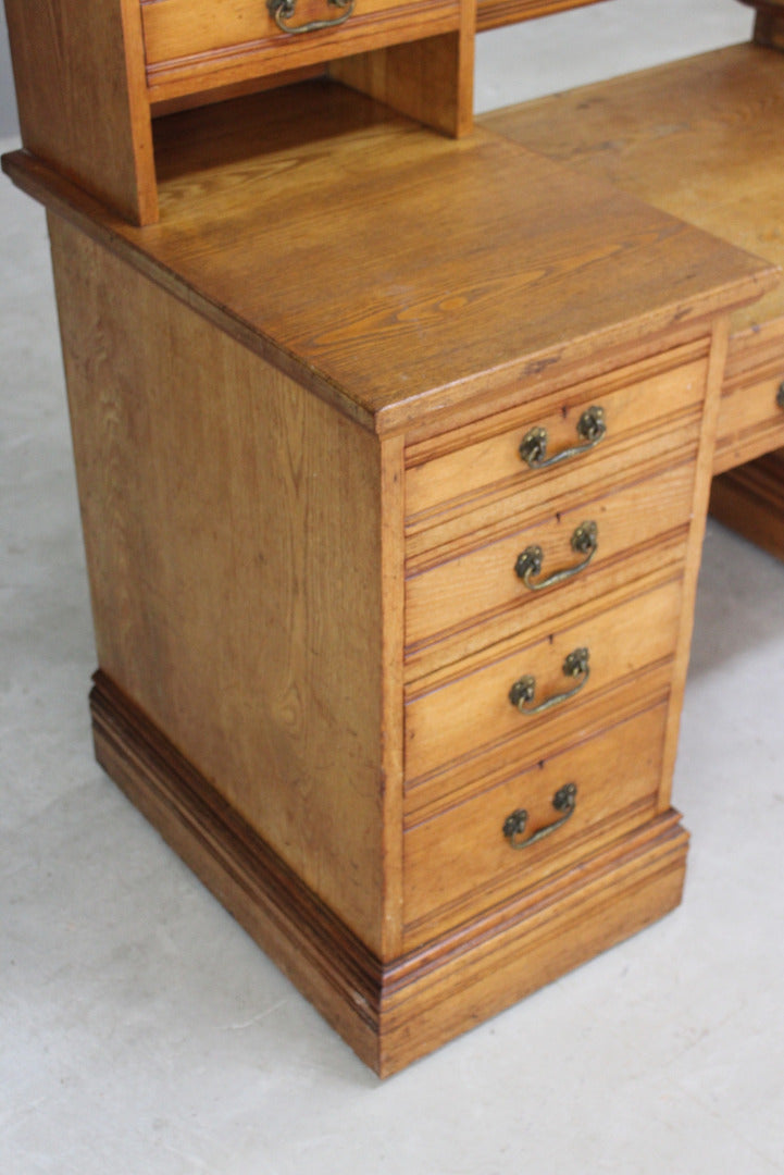 Antique Edwards & Roberts Ash Dressing Table - Kernow Furniture