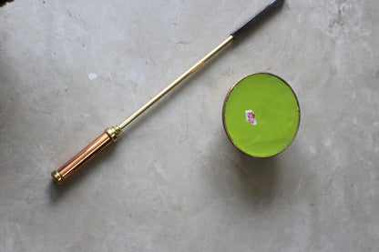 Retro Brass & Copper Poker In Stand - Kernow Furniture