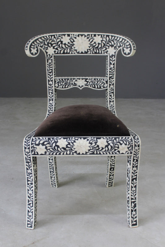 Eastern Bone Inlaid Chair - Kernow Furniture