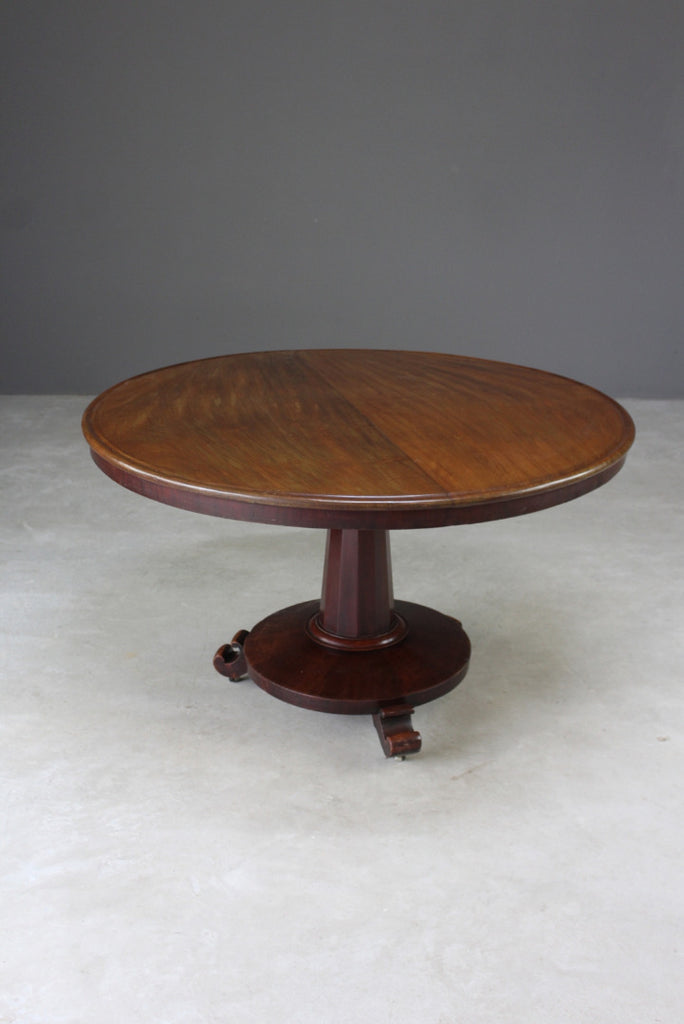 Antique Mahogany Breakfast Table - Kernow Furniture