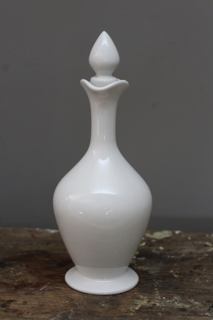 White Decanter - Kernow Furniture