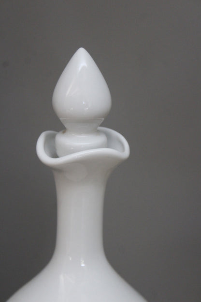 White Decanter - Kernow Furniture