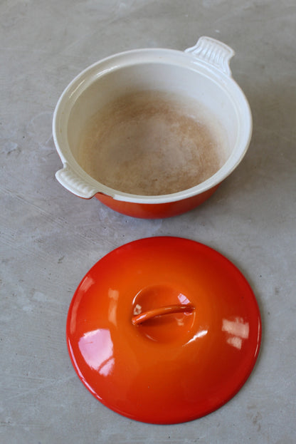 Cousances Orange Casserole Dish - Kernow Furniture