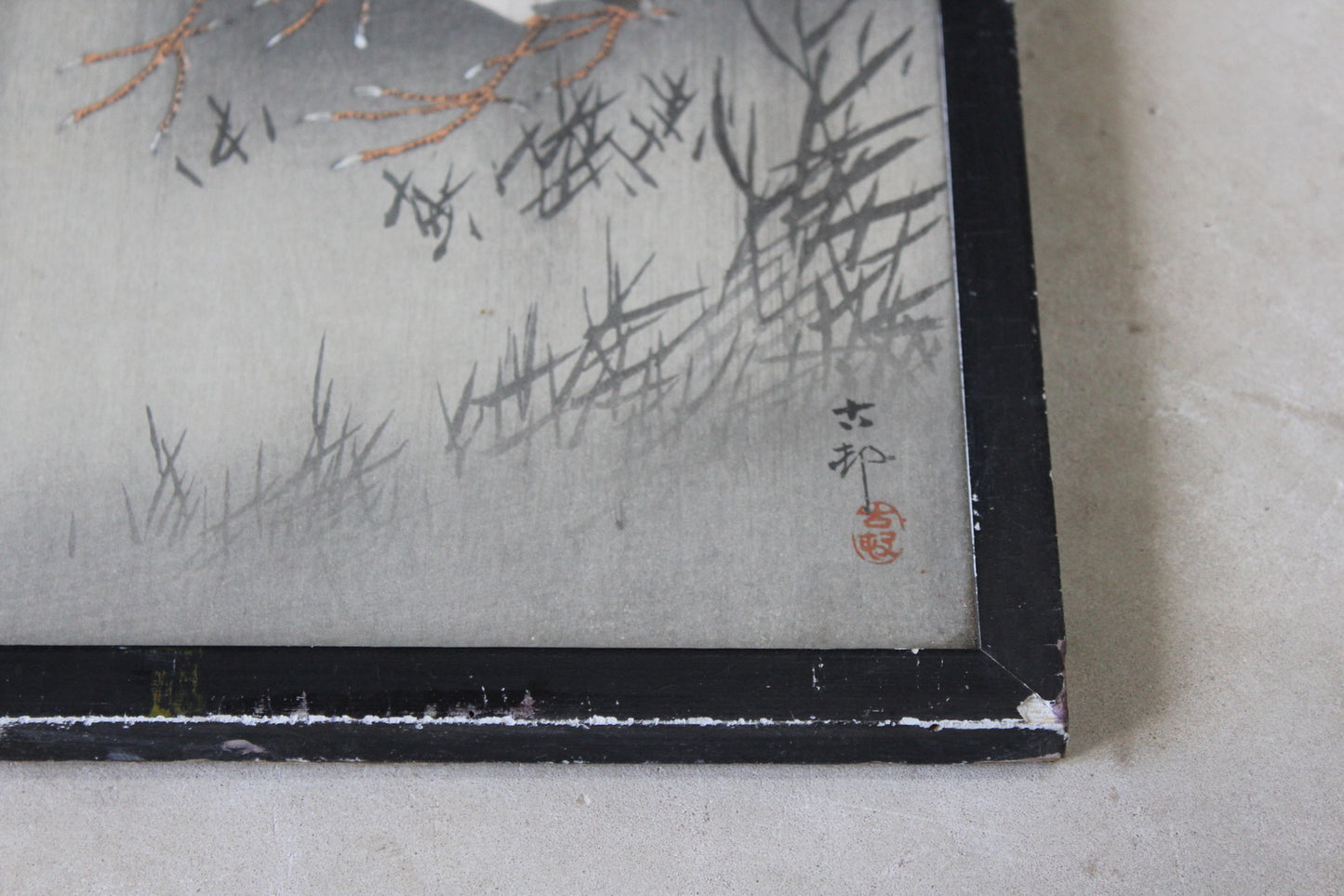 Japanese Wood Block Print - Kernow Furniture