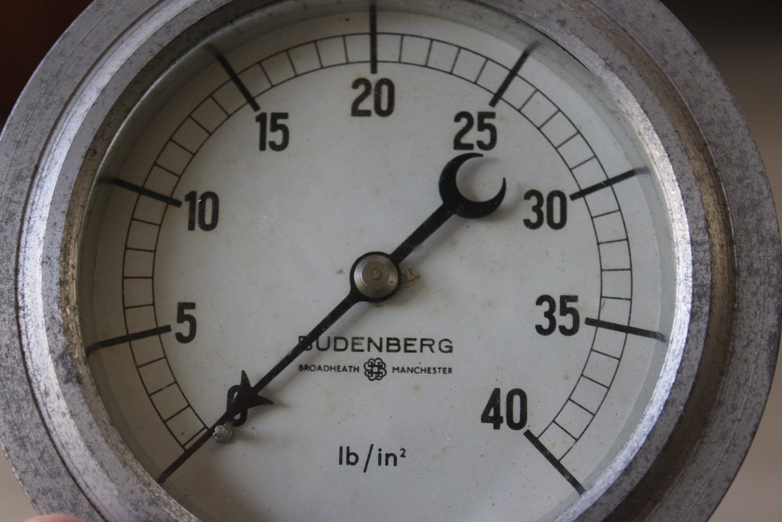 Pair Vintage Pressure Gauges - Kernow Furniture