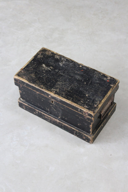 Stained Pine Writing Box - Kernow Furniture