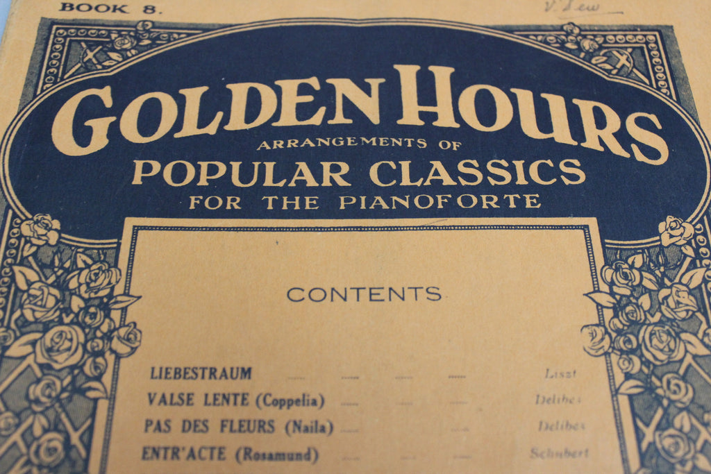 Vintage Sheet Music - Kernow Furniture