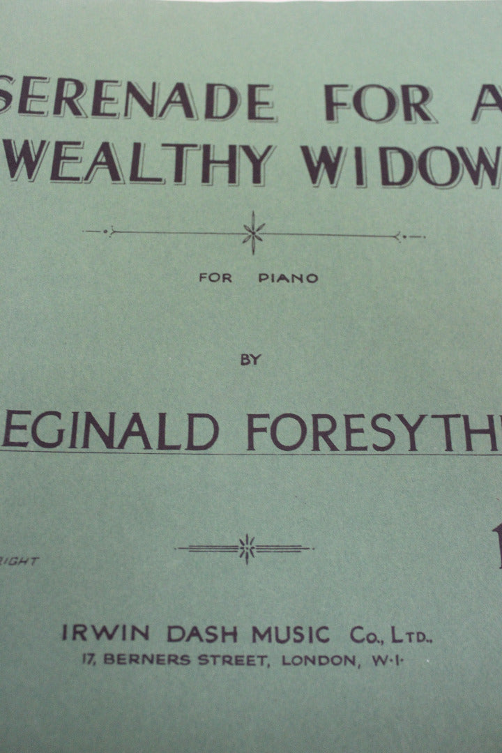 Vintage Sheet Music - Kernow Furniture