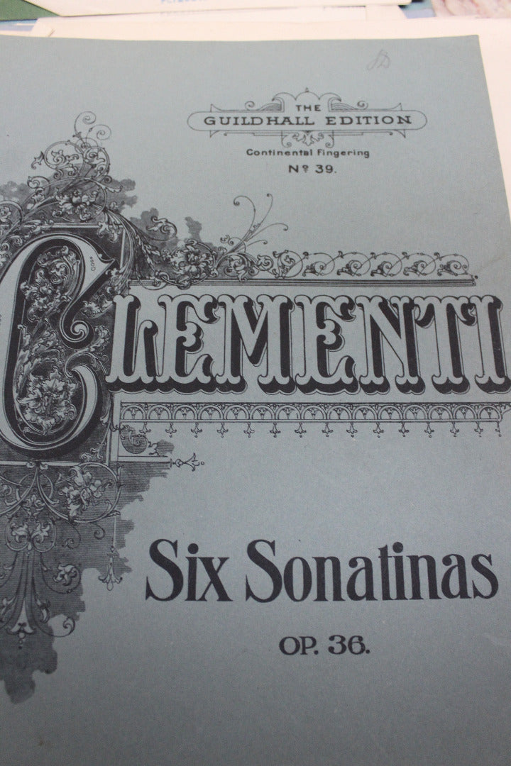 Vintage Sheet Music - Kernow Furniture