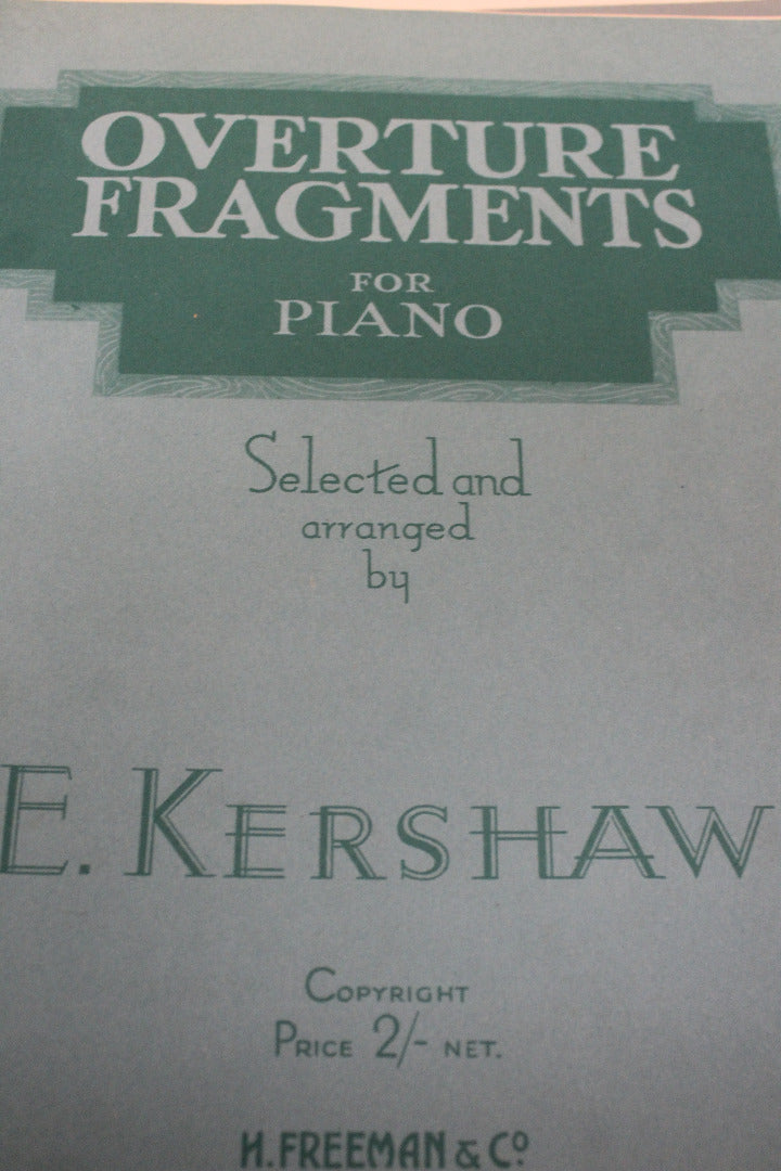 Vintage Sheet Music - Kernow Furniture