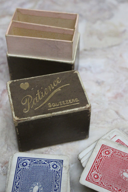 Mini Squeezers Patience Playing Cards - Kernow Furniture