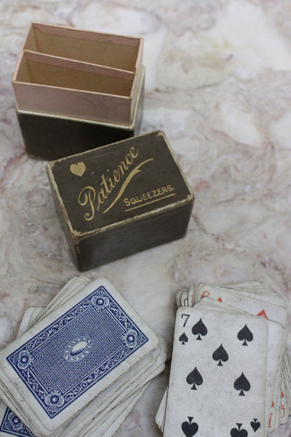 Mini Squeezers Patience Playing Cards - Kernow Furniture